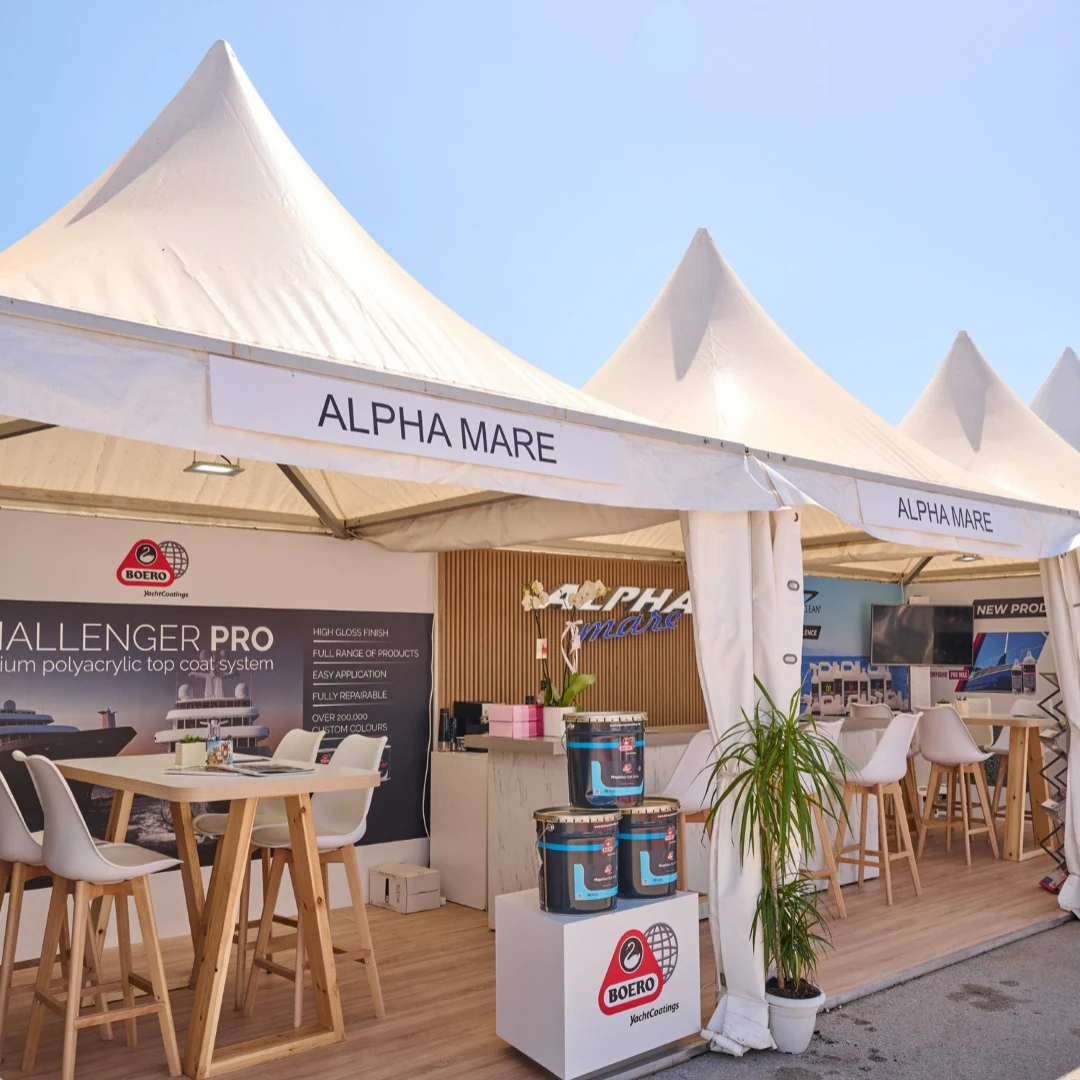 Alpha Mare Makes Waves at the 9th Mediterranean Yacht Show