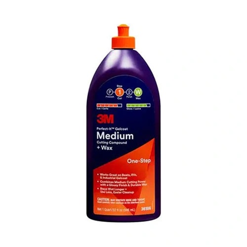 3M™ Perfect-It™ Gelcoat Medium Cutting Compound + Wax